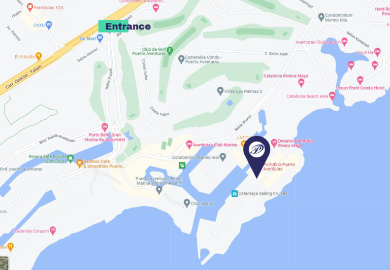 Map Portofino